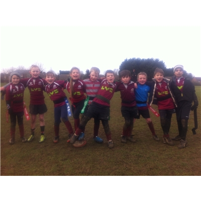 Hitchin U8s v Cambridge 25th Jan 2015: Winning Ways Continue for Unstoppable Under 8s!!!