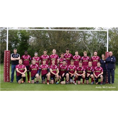 Under 18s 13 v 27 Bishops Stortford RFC Lv Cup Final - Home Cup Draw on 26 Apr 2015