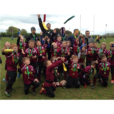 U8s Achieve Fantastic Back to Back 100% Unbeaten Double Tag Rugby Record