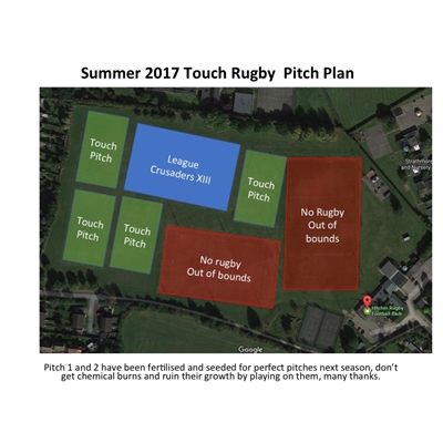 Summer 2017: our pitches need a holiday too