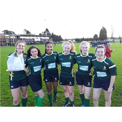 County Caps for six u15 Girls