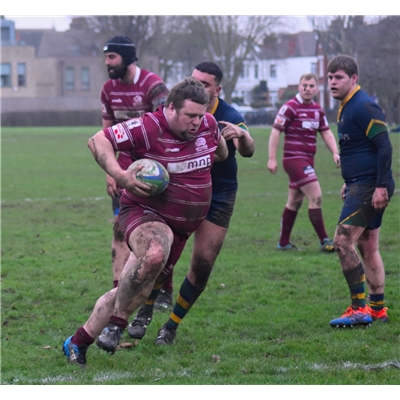 Men 1XV 34 v 15 Kilburn Cosmos Rugby Club - Away League on 25 Jan 2020